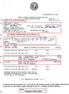 How To Read Your Driving Record | Kreger Brodish LLP