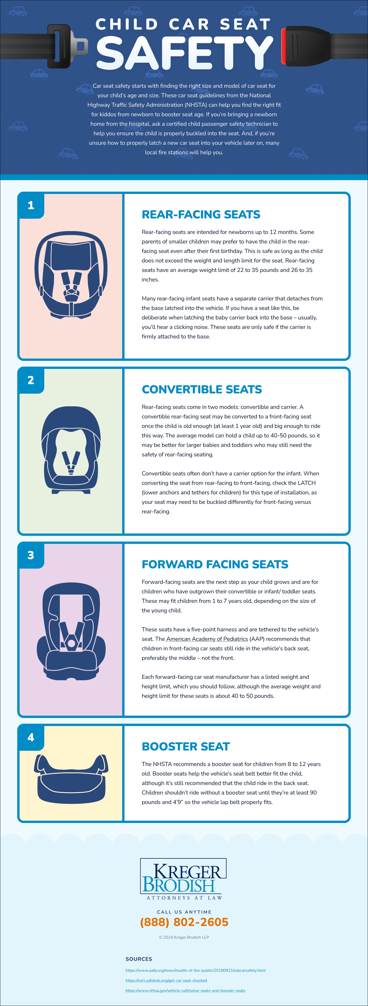 Current car seat recommendations hotsell