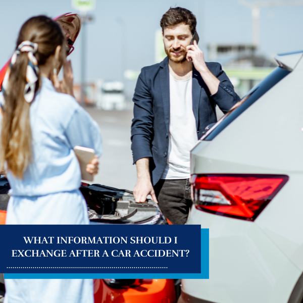 What Information Should I Exchange After a Car Accident